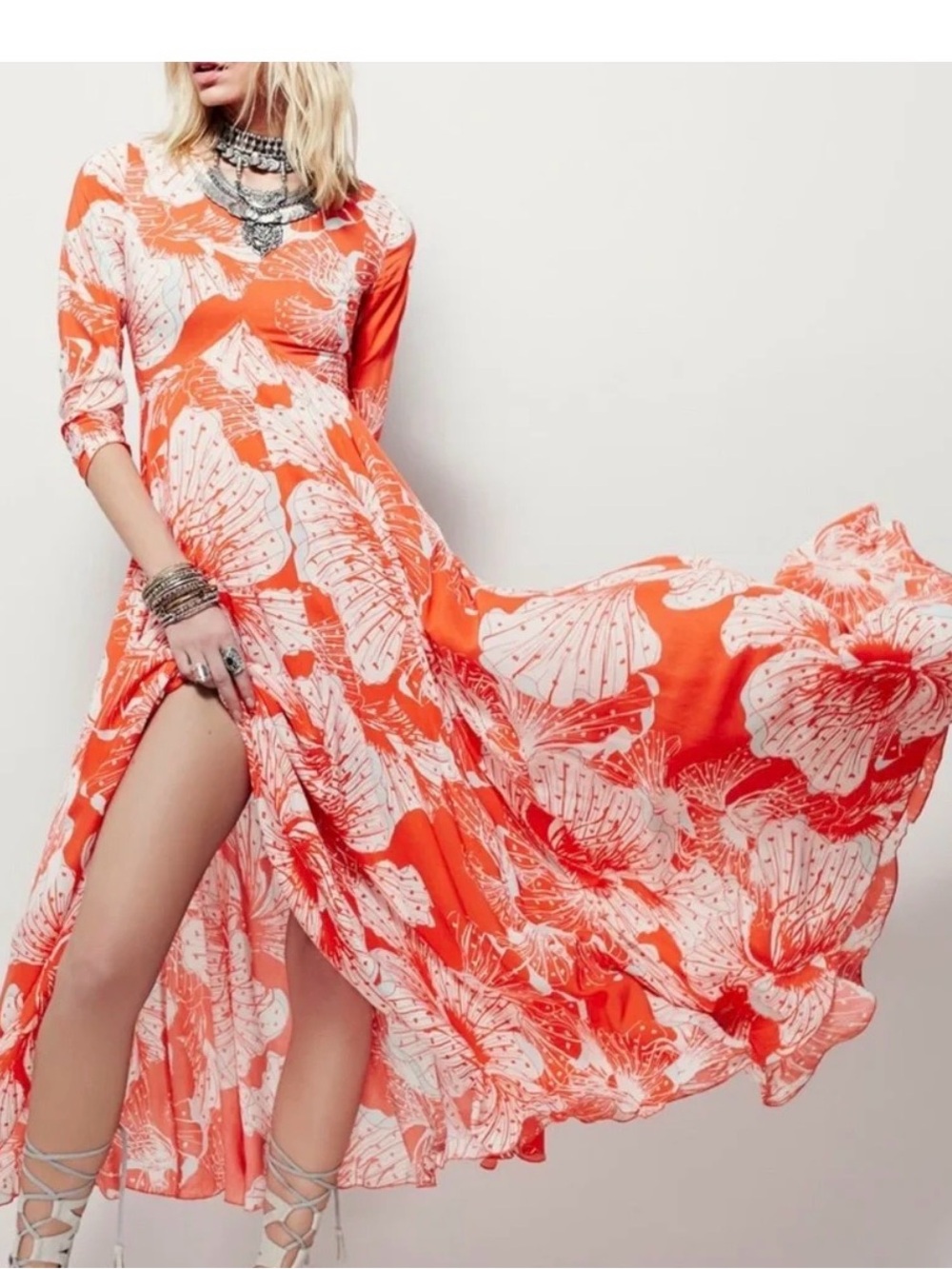 Free People first kiss floral dress